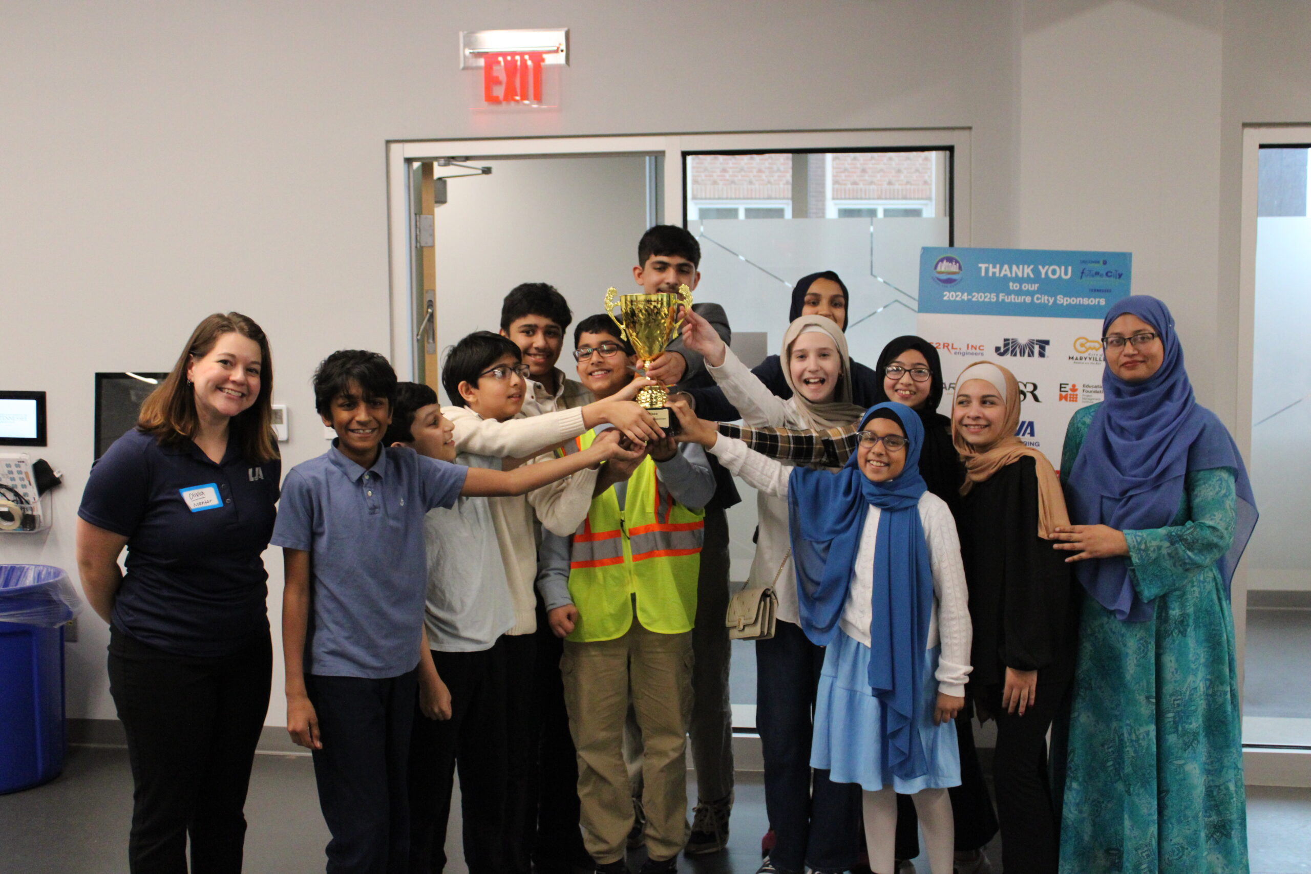 Featured image for “Annoor Academy of Knoxville team wins regional Future City Competition for floating city design”